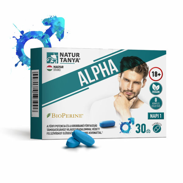 Natur Tanya® ALPHA - 8 komplex összetevővel, fermentált l-citrullinnal