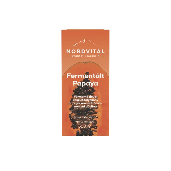 Nordvital Fermentált Papaya koncentrátum+Noni500ml