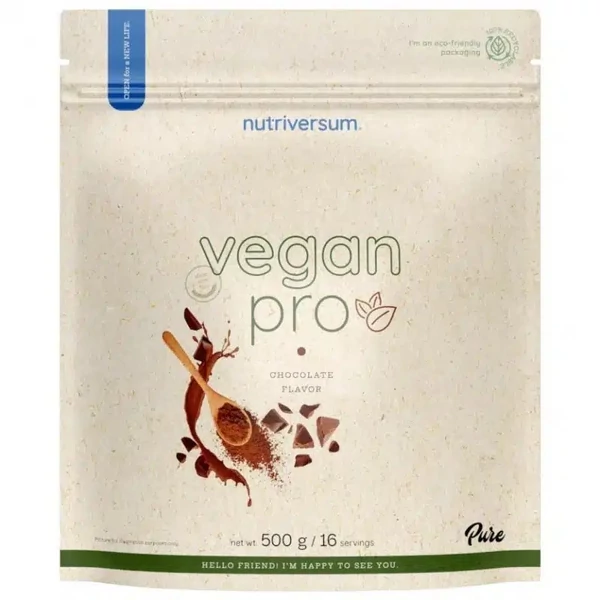  Nutriversum PURE Vegan Pro csokoládé – 500 g
