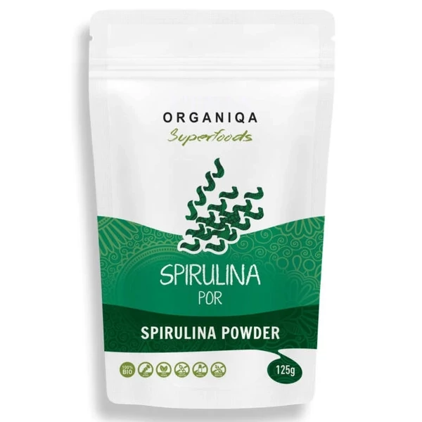 Spirulina por bio 125 g - Organiqa