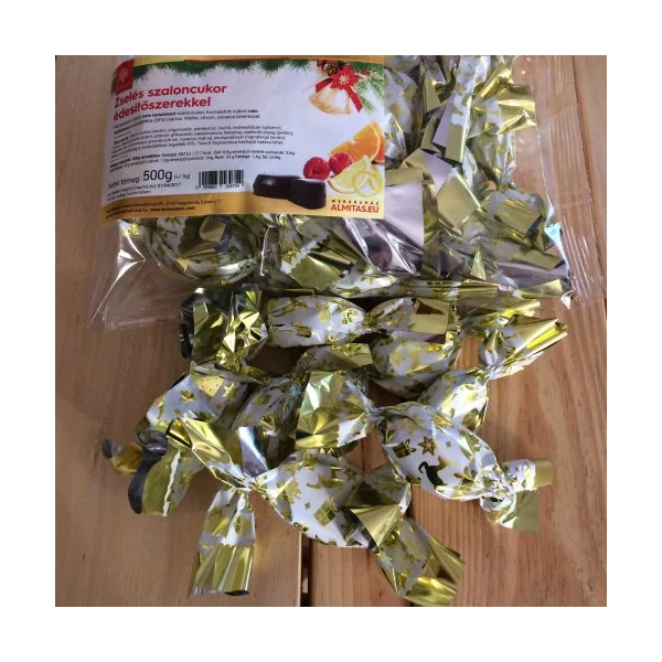 Paleo zselés (málna-narancs-citrom) szaloncukor 500 g