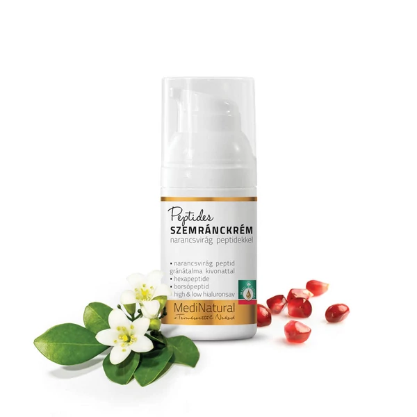 Peptides szemránckrém narancsvirág peptidekkel 30 ml - Medinatural