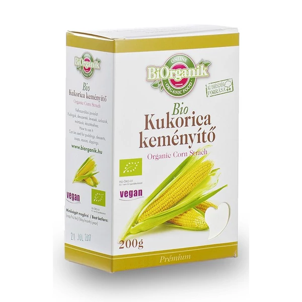 Kukoricakeményítő bio 200 g - Biorganik