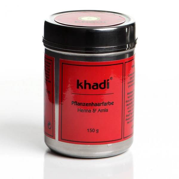 Hajfesték por henna&amla 150 g - Khadi