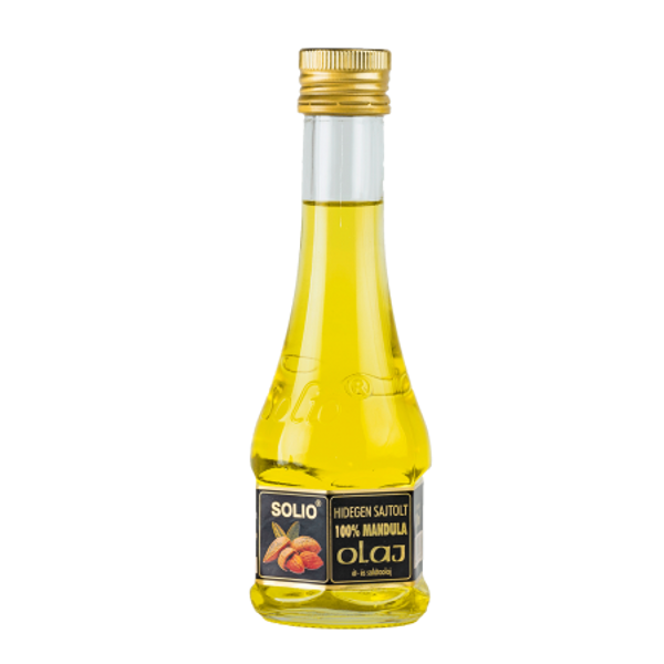 Mandulaolaj hidegen sajtolt 200 ml - Solio
