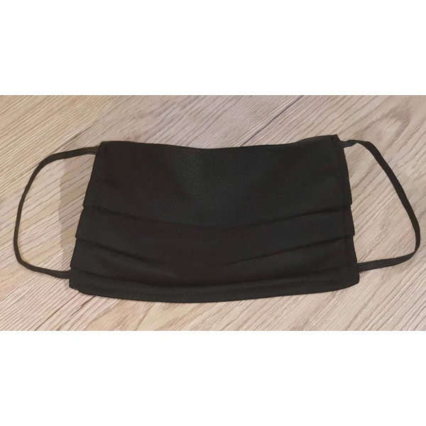 Textil szájmaszk (fekete)