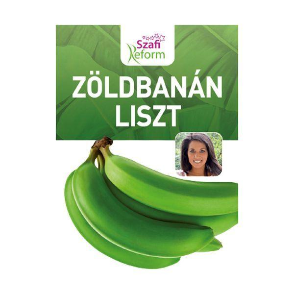 Szafi Fitt prémium zöldbanán liszt 250 g