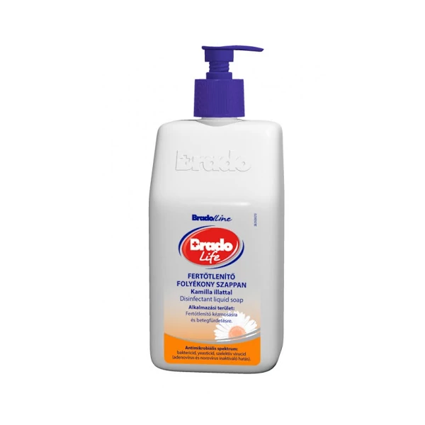Bradolife fertőtlenítő folyékony szappan kamilla 350 ml