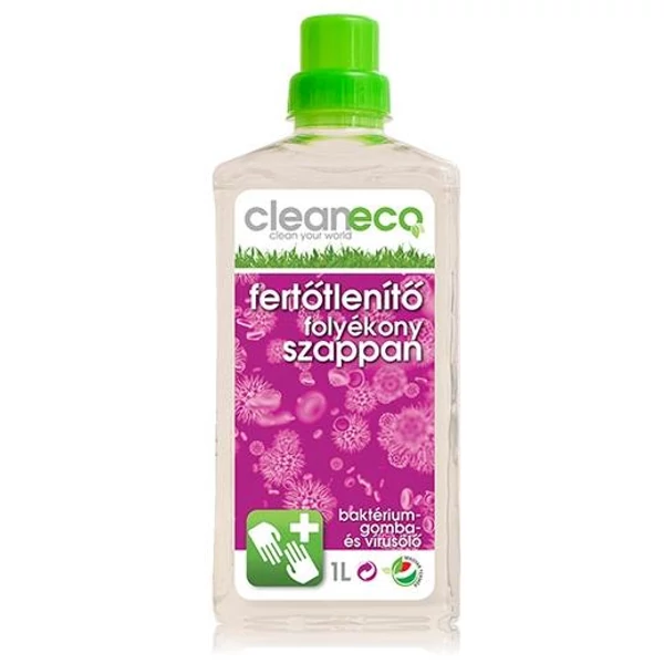 Cleaneco fertőtlenítő folyékony szappan 1000 ml