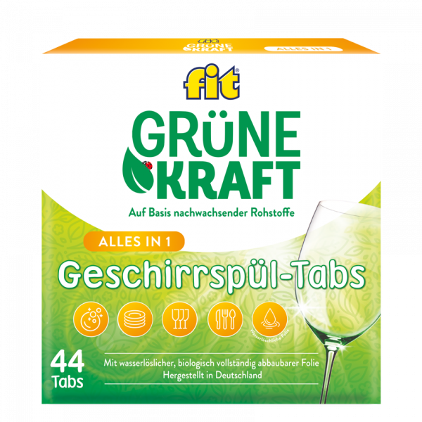 Grüne Kraft gépi mosogató tabletta Alles in 1 22x