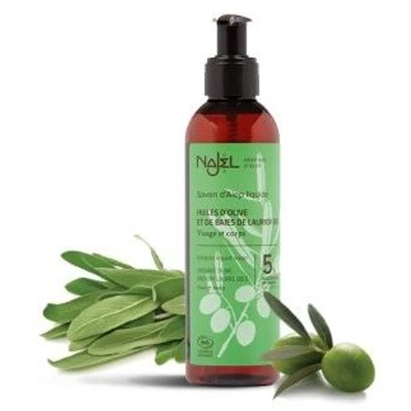 Bio, folyékony szíriai színszappan 200 ml - Najel