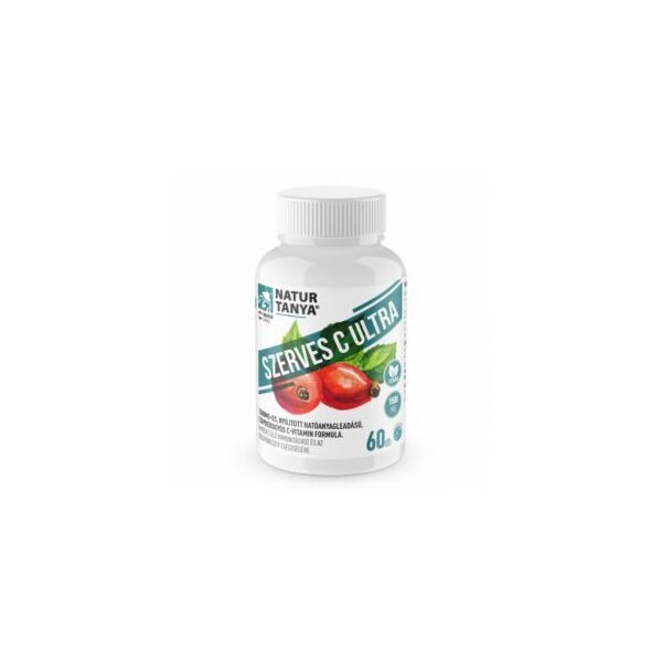 Natur Tanya® 1500 mg Retard C-vitamin, csipkebogyó kivonattal 60 db