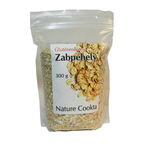 Gluténmentes zabpehely 300 g - Nature Cookta
