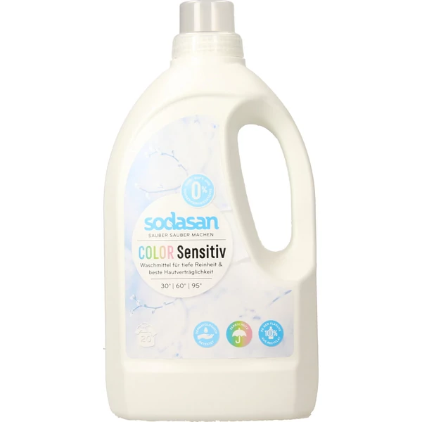 Folyékony mosószer Sensitive Color bio 1,5 l - Sodasan