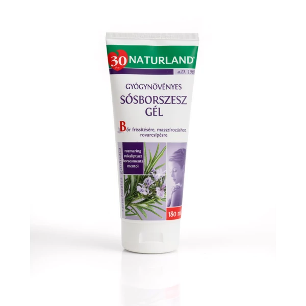 Gyógynövényes sósborszesz gél 180 ml - Naturland