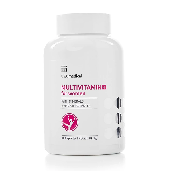 Multivitamin nőknek 60 kapszula - USA Medical