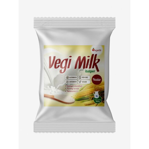 Vegi Milk laktózmentes italpor 400 g - Vegetár