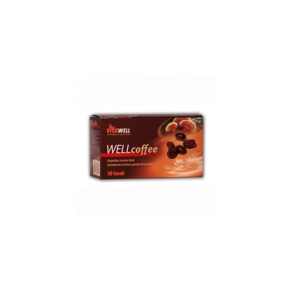 Instant kávé Ganoderma gomba kivonattal Well Coffee 30 db