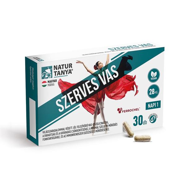 Natur Tanya® Szerves vas 30 db