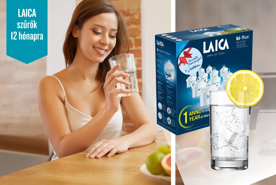 Akciós LAICA 12 darabos vízszűrő betét