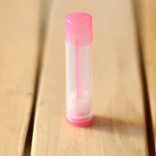 Ajakápoló tok áttetsző rózsaszín 6 ml