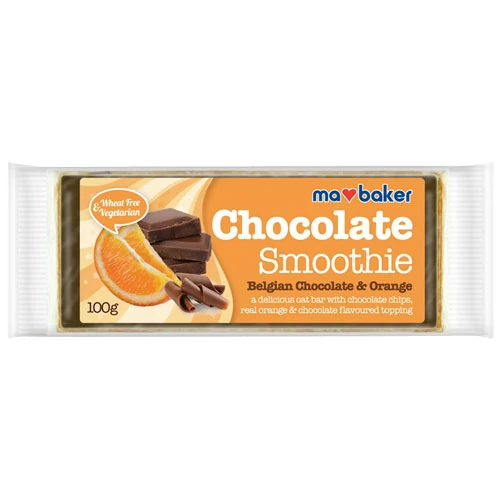 Zabszelet belga csoki-narancs Chocolate Smoothie 100 g - Ma Baker