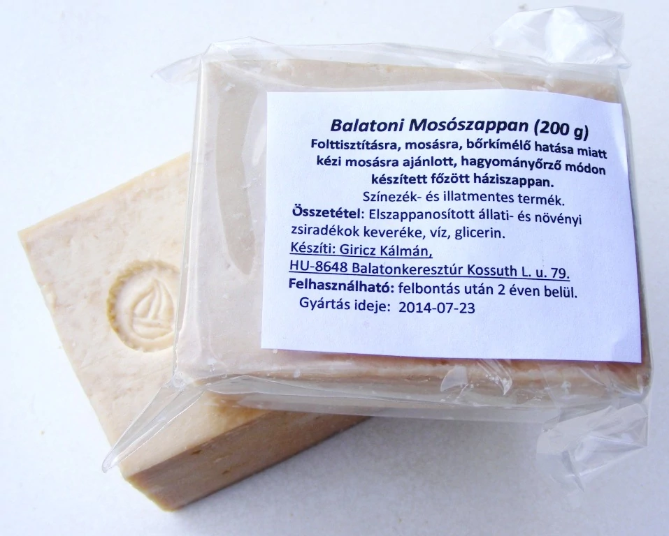 Balatoni mosószappan 200 g