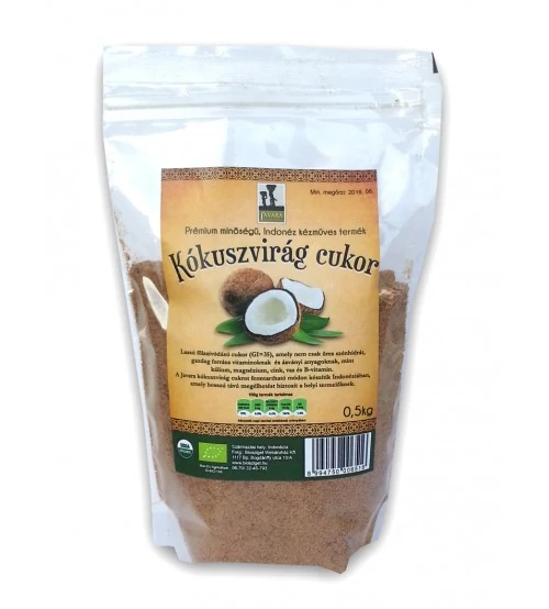 Kókuszvirág cukor 500 g - JAVARA