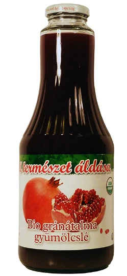 Gránátalma 100% gyümölcslé bio 1000 ml - Természet Áldása