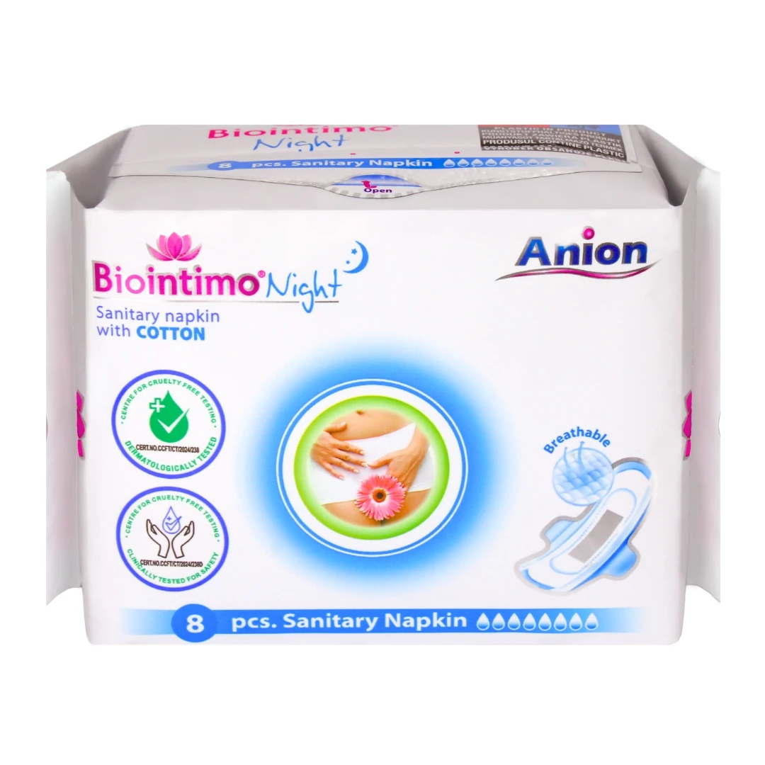 Intim betét night 8 db - Biointimo