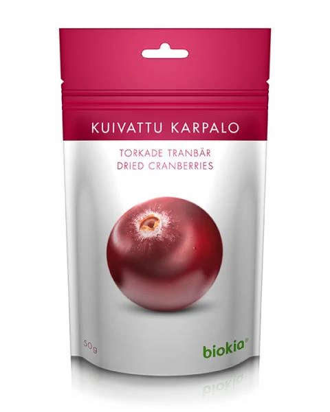 Aszalt tőzegáfonya 50 g - Biokia