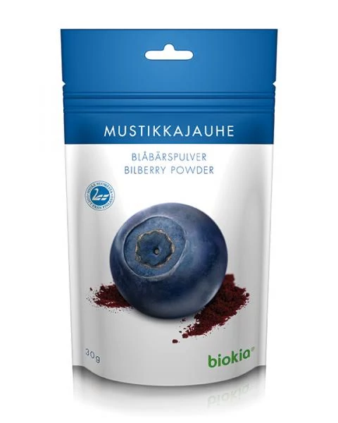 Fekete áfonya őrlemény 30 g - Biokia