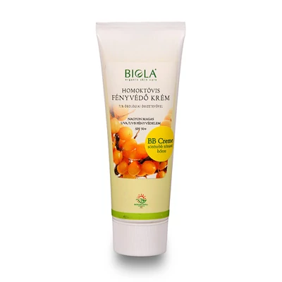 Homoktövis fényvédő krém SPF50+ 75 ml (sötét árnyalat) - Biola