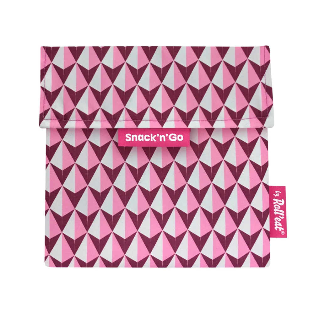 Snack`n`Go DíszCsempe Pink ételtároló