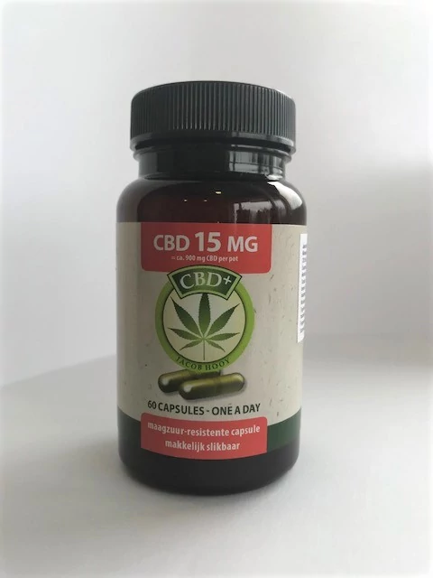Jacob Hooy CBD 60 db kapszula (2,75% hatóanyag /kapszula)