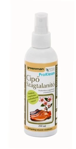 Cipőszagtalanító probiotikus 200 ml - Greenman Proklean