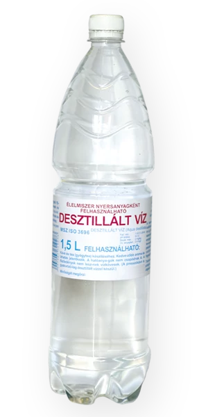 Desztillált víz 1500 ml