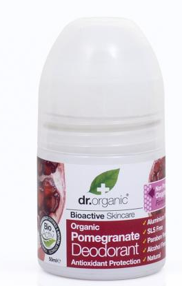 Golyós dezodor bio gránátalmával 50 ml - Dr. Organic