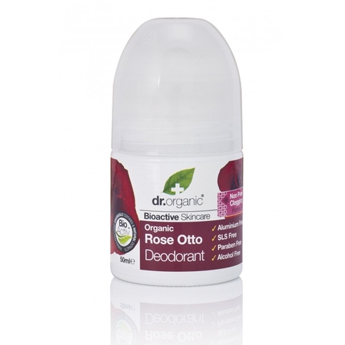Golyós dezodor bio rózsával 50 ml - Dr. Organic