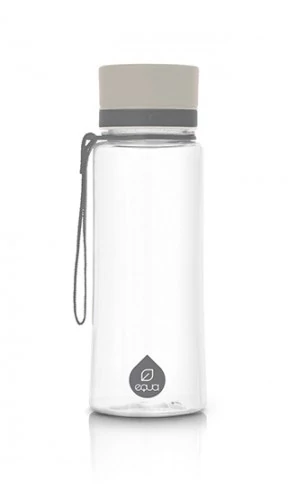 EQUA kulacs sima szürke 600 ml (BPA mentes műanyag)