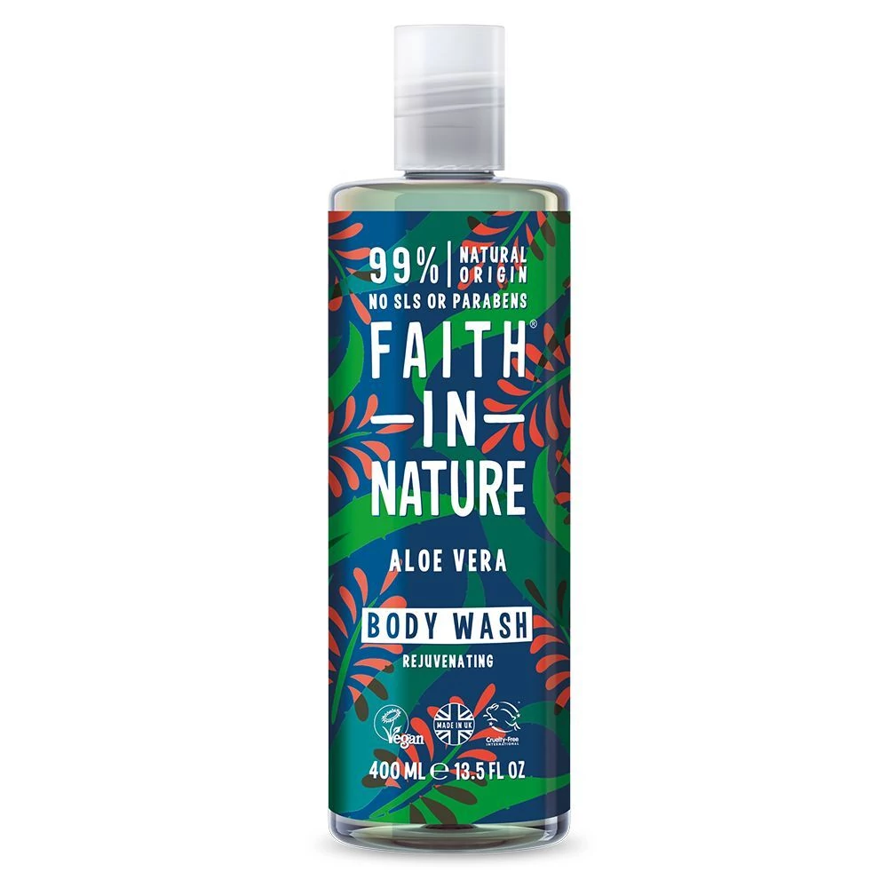 Tusfürdő aloe vera - Faith in Nature (400 ml)