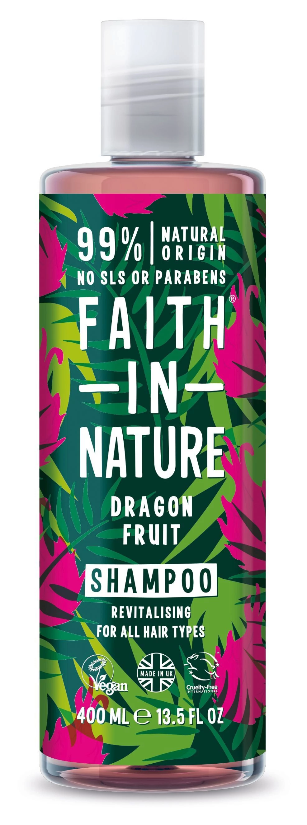 Sampon sárkánygyümölcs - Faith in Nature (400 ml)