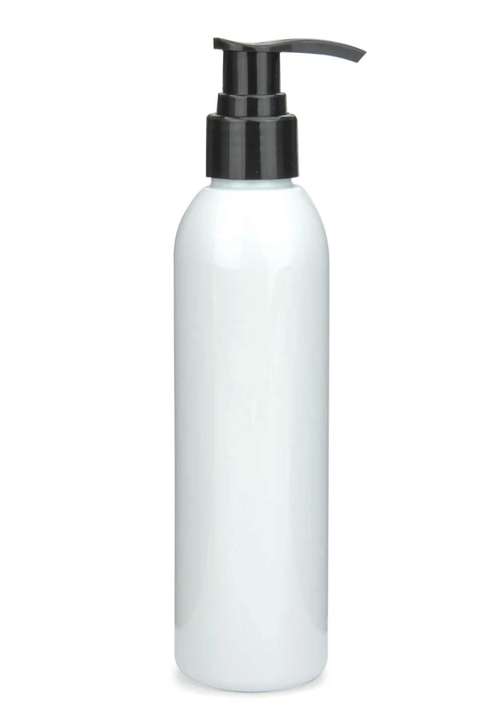 Fehér PET flakon 150 ml, fekete pumpás adagolóval