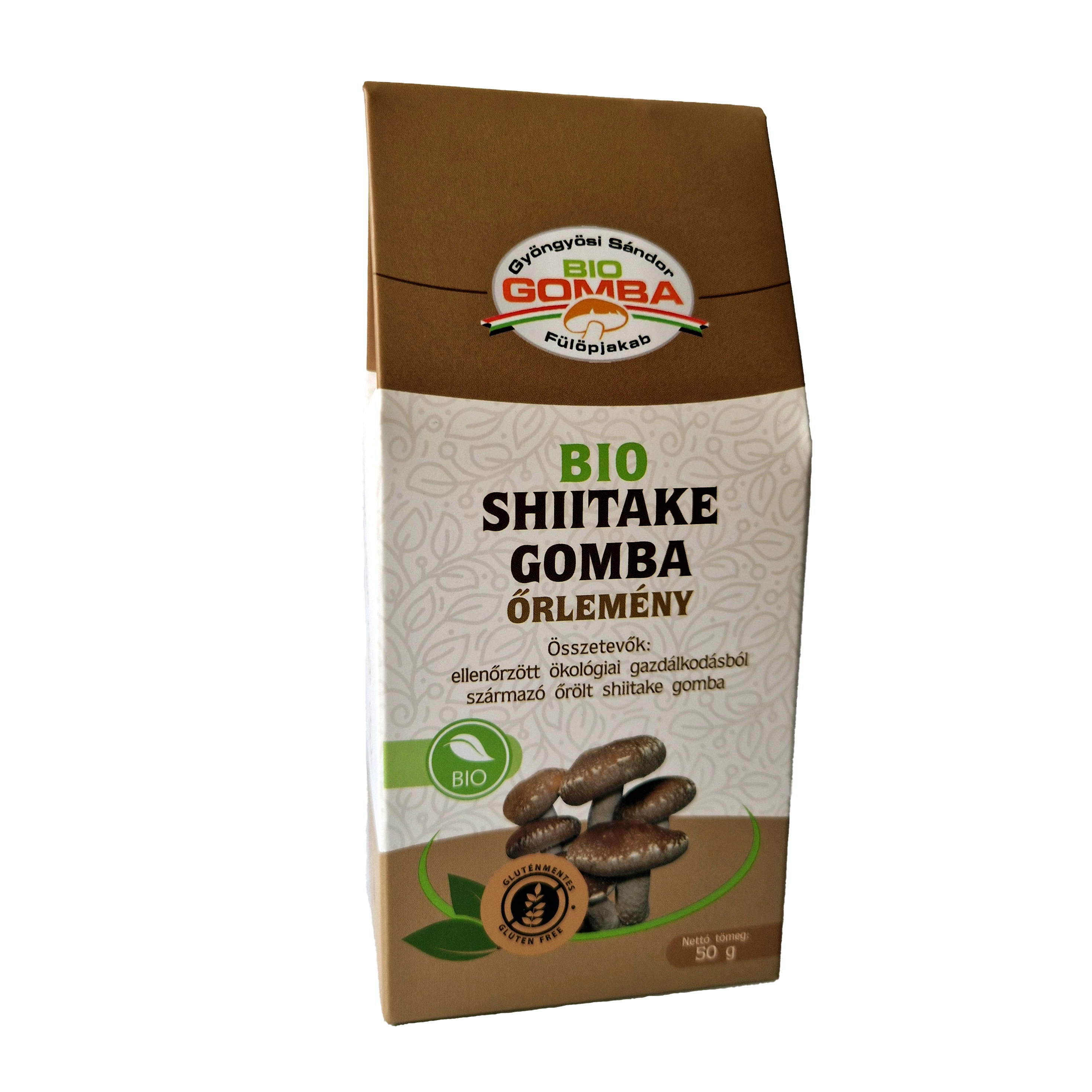 Fülöpjakabi Bio shiitake gomba őrlemény 50 g