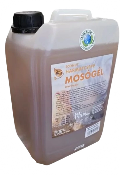 Mosódiós folyékony mosógél harmatcsepp 5 l (kanna) - Econut