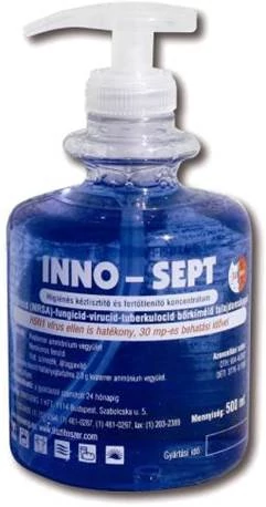Inno-Sept folyékony szappan (bakericid,fungicid,virucid) 500 ml