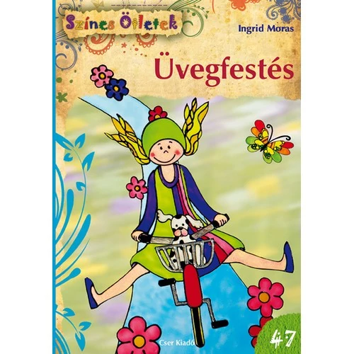 Üvegfestés. Színes Ötletek 47. c. könyv