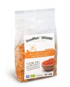 Kandírozott narancshéj bio 100 g - Greenmark