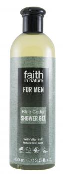 Gyömbér és lime tusfürdő férfiaknak - Faith in Nature (400 ml)