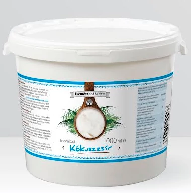 Kókuszolaj (kókuszzsír) 2,5 l - Természet Áldása